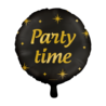 Paper Dreams Helium Ballon Party Time Classy 45cm | per stuk Paper Dreams Helium Ballon Party Time Classy 45cm | per stuk