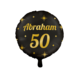 Paper Dreams Heliumballon Abraham 50 Jahre Stilvoll 45 cm | pro Stück