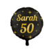 Paper Dreams Helium Balloon Sarah 50 Years Classy 45cm | per piece