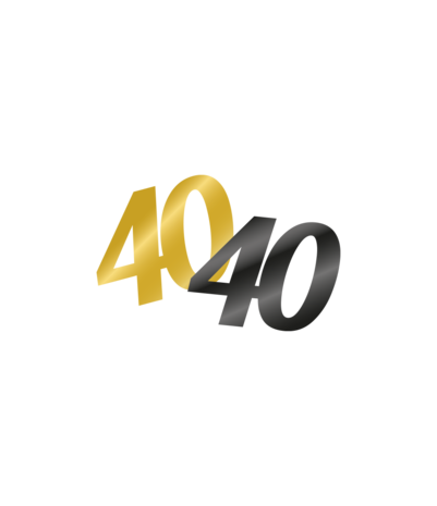 Paper Dreams Konfetti-Tischdekoration, 40 Jahre Stil | pro 14-Gramm-Beutel