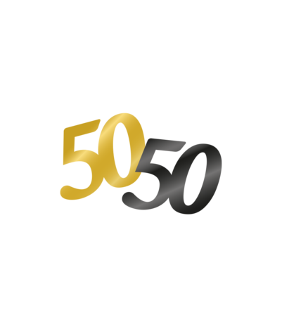 Paper Dreams Konfetti-Tischdekoration, 50 Jahre Stil | pro 14-Gramm-Beutel