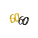 Paper Dreams Konfetti-Tischdekoration, 60 Jahre Stil | pro 14-Gramm-Beutel