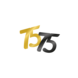 Paper Dreams Konfetti-Tischdekoration, 75 Jahre stilvoll | pro 14-Gramm-Beutel
