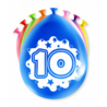 Paper Dreams 10th Birthday Party Balloons 30cm | 8 pieces Paper Dreams 10th Birthday Party Balloons 30cm | 8 pieces