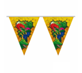 Folat Dinosaur Garlands Dino Party 6 m | per piece