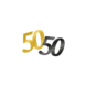 Tuf-Tuf Feestpakket 50 jaar versiering Classy | XL Tuf-Tuf Feestpakket 50 jaar versiering Classy | XL