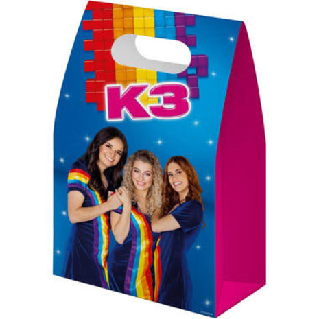 Folat K3 Party Bags 22x15cm | 4 pieces