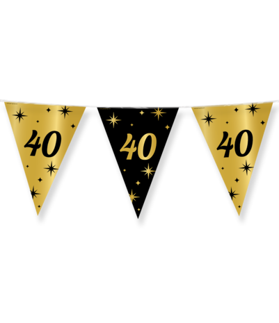 Paper Dreams 40th Birthday Decoration Party Package Classy | 80-piece