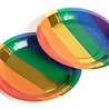 Rainbow Plates Sparkles 18cm | 10 pieces Rainbow Plates Sparkles 18cm | 10 pieces