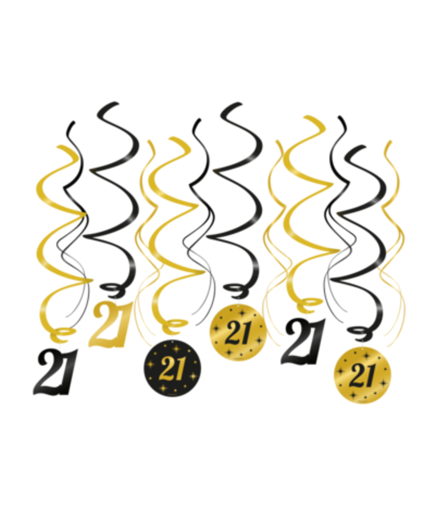 Tuf-Tuf 21st Birthday Decoration Party Package Classy | 80-piece