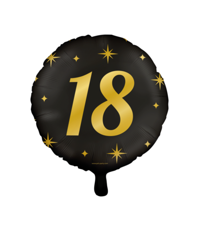 Tuf-Tuf Stilvolles Dekorationspaket zum 18. Geburtstag | 80-teilig