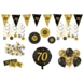 Tuf-Tuf 70th Birthday Decoration Party Package Classy | 80-piece