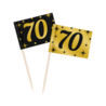 Tuf-Tuf Kit de décoration élégant pour une fête d'anniversaire de 70 ans | 80 pièces Tuf-Tuf Kit de décoration élégant pour une fête d'anniversaire de 70 ans | 80 pièces