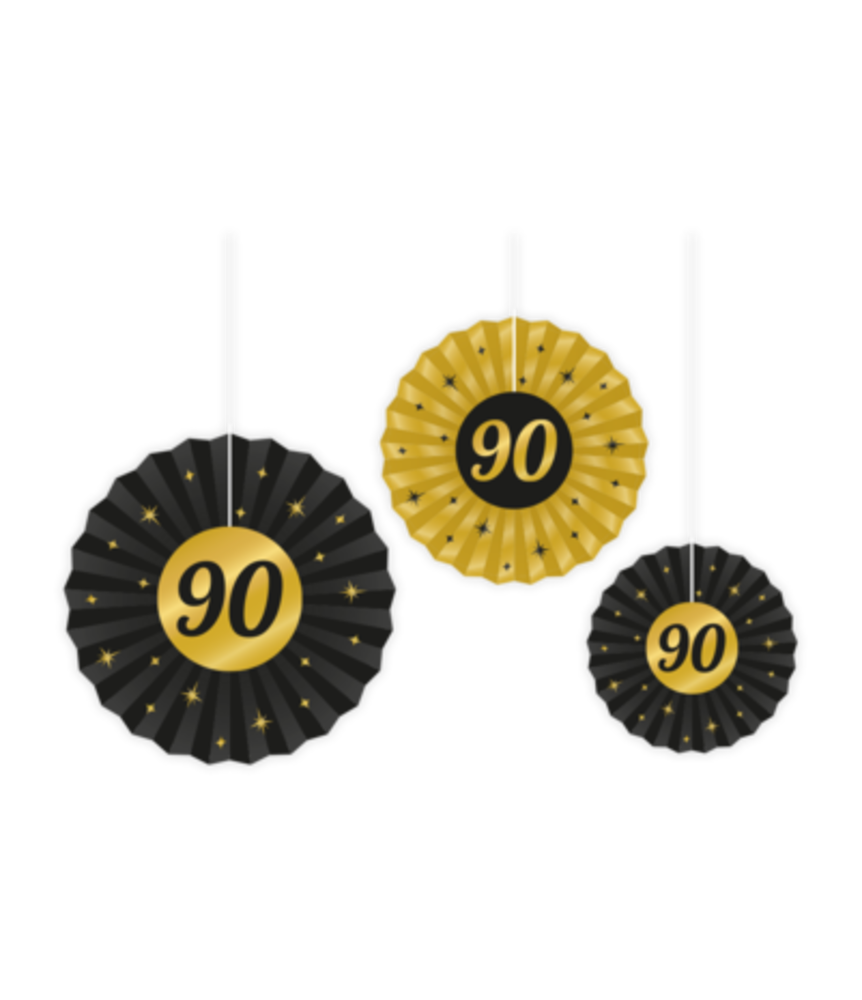 Tuf-Tuf 90th Birthday Decoration Party Package Classy | 80-piece