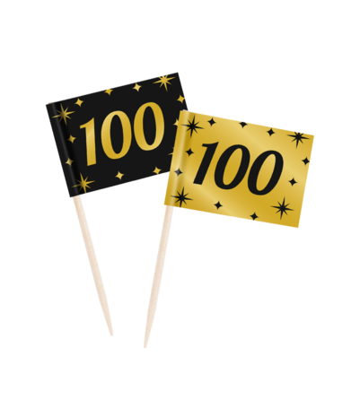 Tuf-Tuf Stilvolles Deko-Set zum 100-jährigen Jubiläum | 80-teilig