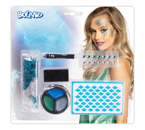 Boland Meerjungfrauen-Make-up | pro Set