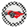 Boland Formule 1 Borden Speed 23cm | 8 stuks Boland Formule 1 Borden Speed 23cm | 8 stuks