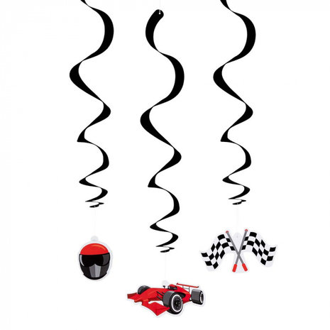 Boland Formula 1 Swirls Speed ​​85cm | 3 pieces
