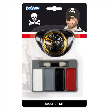 Boland Piraten Make-up kit | per kit Boland Piraten Make-up kit | per kit