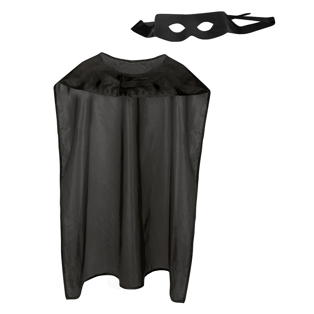 Boland Superheld Verkleedset Zwart | per set Boland Superheld Verkleedset Zwart | per set