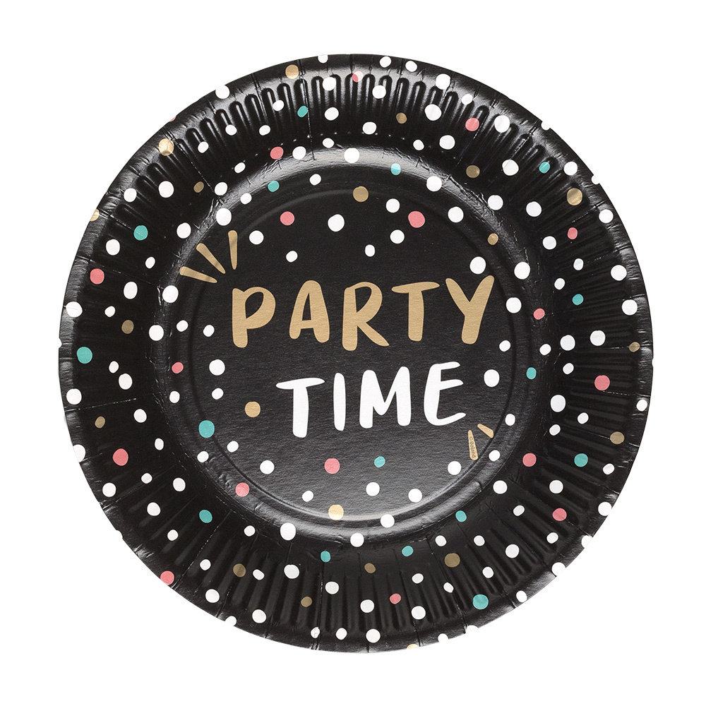 Boland Party Time Plates 23cm | 8 pieces