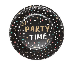 Boland Party Time Borden 23cm | 8 stuks Boland Party Time Borden 23cm | 8 stuks