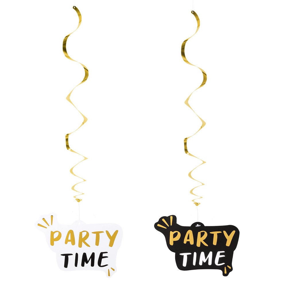 Boland Party Time Swirls 85cm | 2 pcs