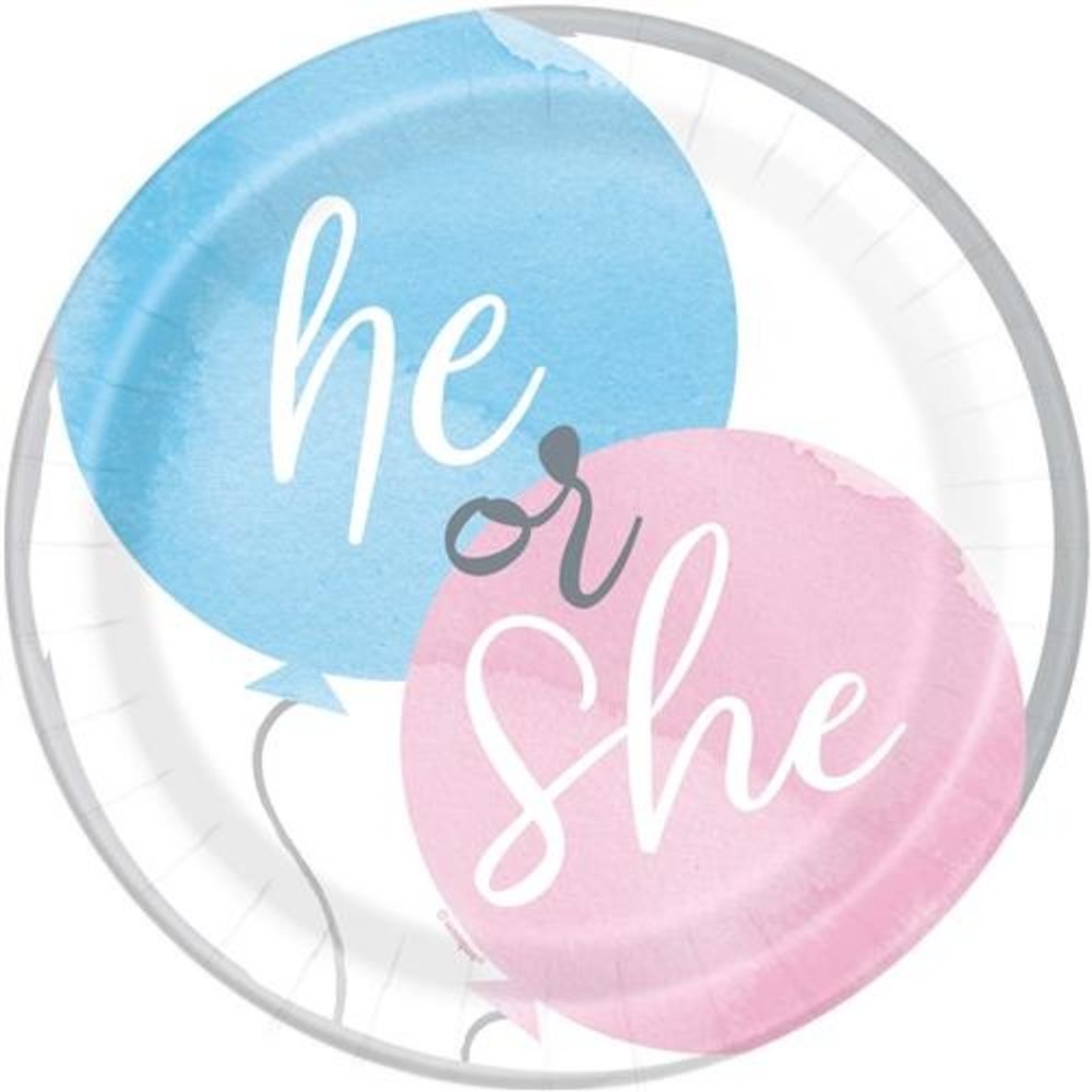 Tuf-Tuf Gender Reveal Tafelset | 8 personen Tuf-Tuf Gender Reveal Tafelset | 8 personen
