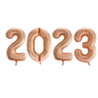 Tuf-Tuf Cijfer ballonnen 2023 rosé goud | 86cm Tuf-Tuf Cijfer ballonnen 2023 rosé goud | 86cm