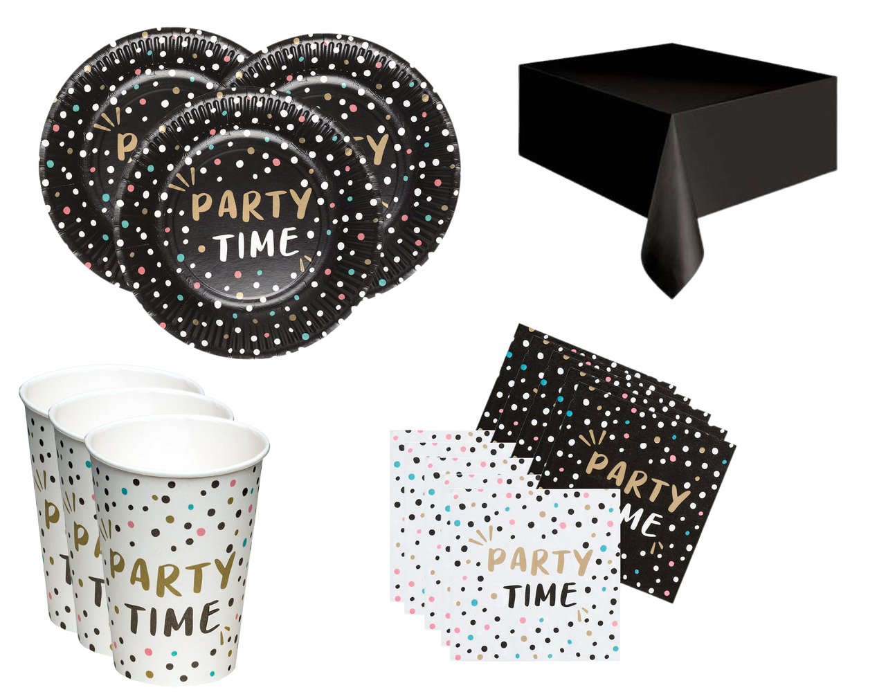 Tuf-Tuf Party Time Table Set | 8 people