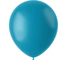 Folat Ballons turquoise apaisants 33 cm | 100 pièces