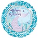 Anagram Mermaid Tail Happy Birthday Foil Balloon 43cm | per piece