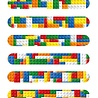 Henbrandt Bracelet Lego à pression 20 cm | 12 pièces