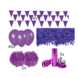 Tuf-Tuf Dekorationspaket „Lila Freitag“ | 53-teilig