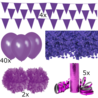 Tuf-Tuf Purple Friday Decoration Package | 53-Piece Tuf-Tuf Purple Friday Decoration Package | 53-Piece
