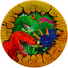 Folat Dino-Partyteller 23 cm | 8 Stück Folat Dino-Partyteller 23 cm | 8 Stück