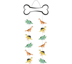 Folat Dino Roars Hangdecoratie 30x85cm | per stuk Folat Dino Roars Hangdecoratie 30x85cm | per stuk