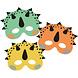 Folat Masques Dino Roars | 6 pièces