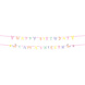 Folat Unicorn & Rainbows Letter Garland 14x150cm | 2 pieces