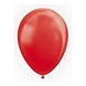 Red metallic balloons 30cm | 50 pieces