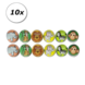 LG Imports Jungle Safari dieren stuiterbal 3cm | per 10 stuks LG Imports Jungle Safari dieren stuiterbal 3cm | per 10 stuks