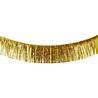 Folat Gold metallic fringe garland