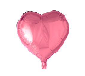 Tuf-Tuf Ballon à l'hélium rose en forme de cœur | 46 cm