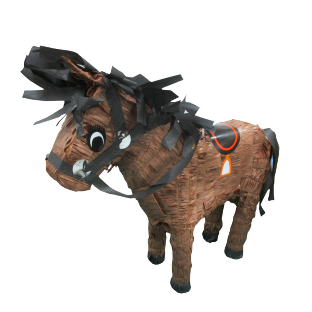 Riethmüller Pinata Paard met Zadel 54x44x18cm | per stuk Riethmüller Pinata Paard met Zadel 54x44x18cm | per stuk