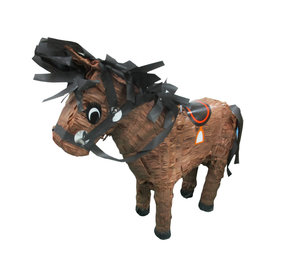 Riethmüller Piñata cheval avec selle 54 x 44 x 18 cm | à l'unité