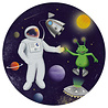 Amscan Assiettes Espace, Cosmos et Espace 23 cm | 8 pièces Amscan Assiettes Espace, Cosmos et Espace 23 cm | 8 pièces