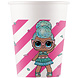 Procos Party LOL Surprise Glitterati Cups 200ml | 8 pieces