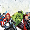 Procos Party Avengers Infinity Stones Tafelkleed 120x180cm | per stuk Procos Party Avengers Infinity Stones Tafelkleed 120x180cm | per stuk