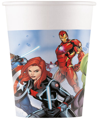 Procos Party Avengers Infintiy Stones Bekers 200ml | 8 stuks Procos Party Avengers Infintiy Stones Bekers 200ml | 8 stuks