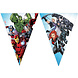 Procos Party Guirlande de fanions en carton Avengers Pierres d'Infinité | 2,3 m